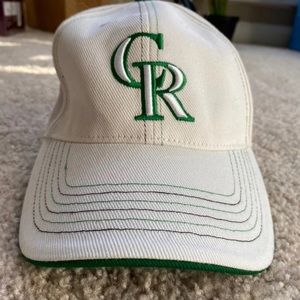 Colorado rockies st pattys baseball hat